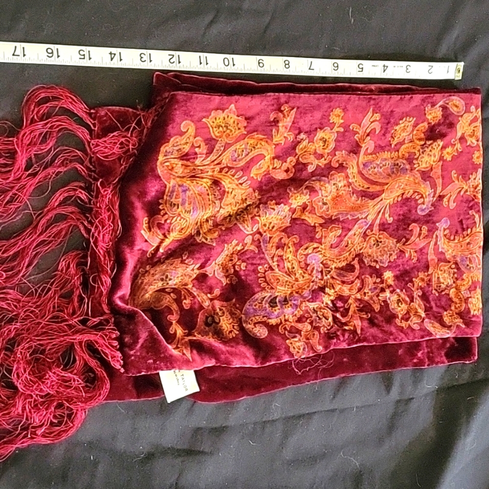 Lord & Taylor Ground Silk Scarf